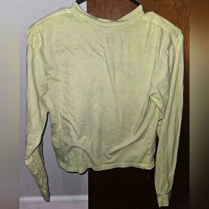 Wild Fable Women's Long Sleeve Top - Light Green Size XS